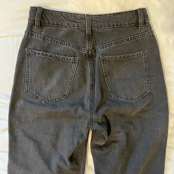 Garage 90’s Straight Jeans - Ebony Black size 1 - Picture 7 of 8